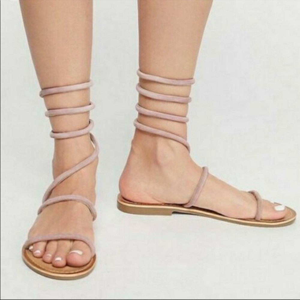 Free People Havana Wraparound Gladiator Sandal 39